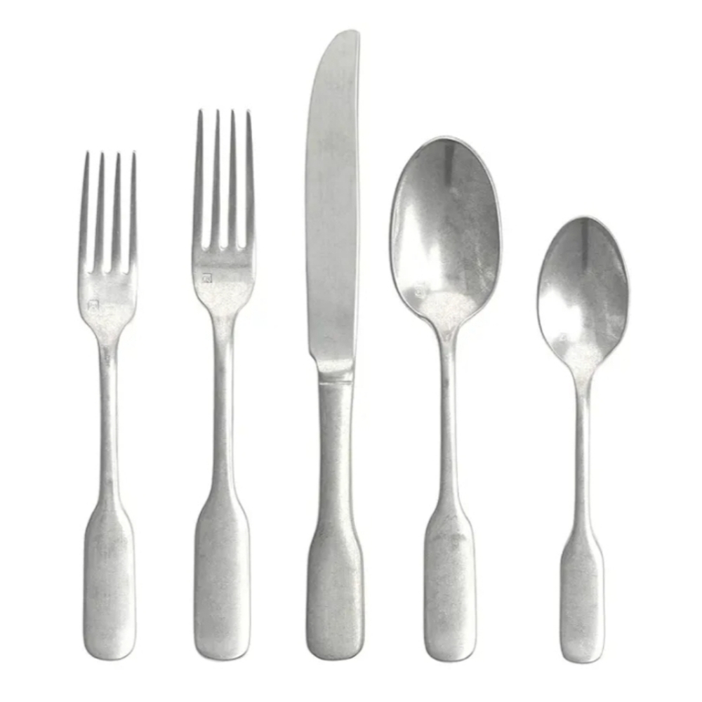 ♥️BUT 2 GET 1 FREE  FORTESSA Ashton 18/10 Stainless Steel Flatware, 5 Piece